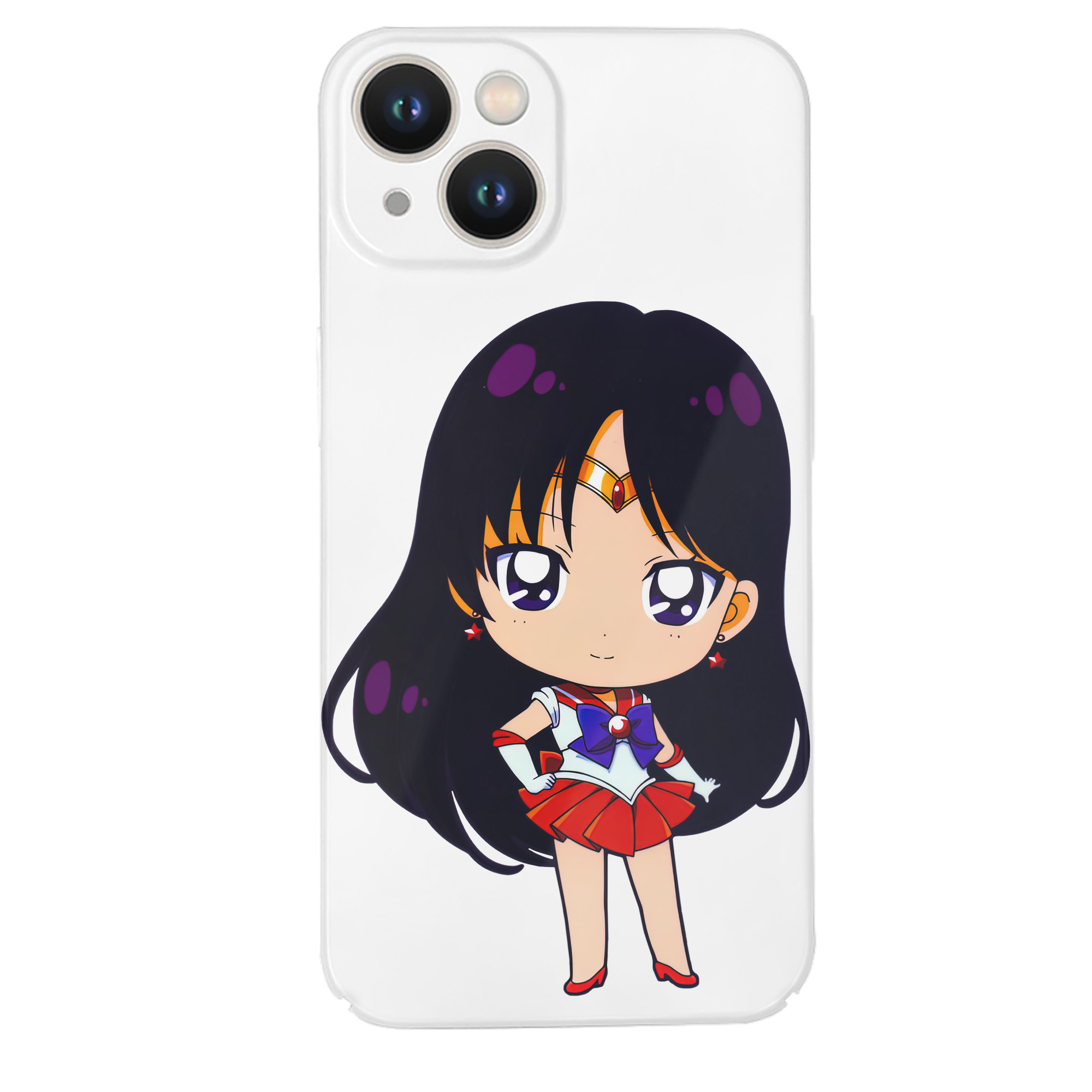 （画像用） 美少女戦士セーラームーン 火野レイ ひの レイ Sailor Moon Hino Rei （セーラーマーズ,Sailor Mars） 【iPhone 14シリーズ対応】ハードケース